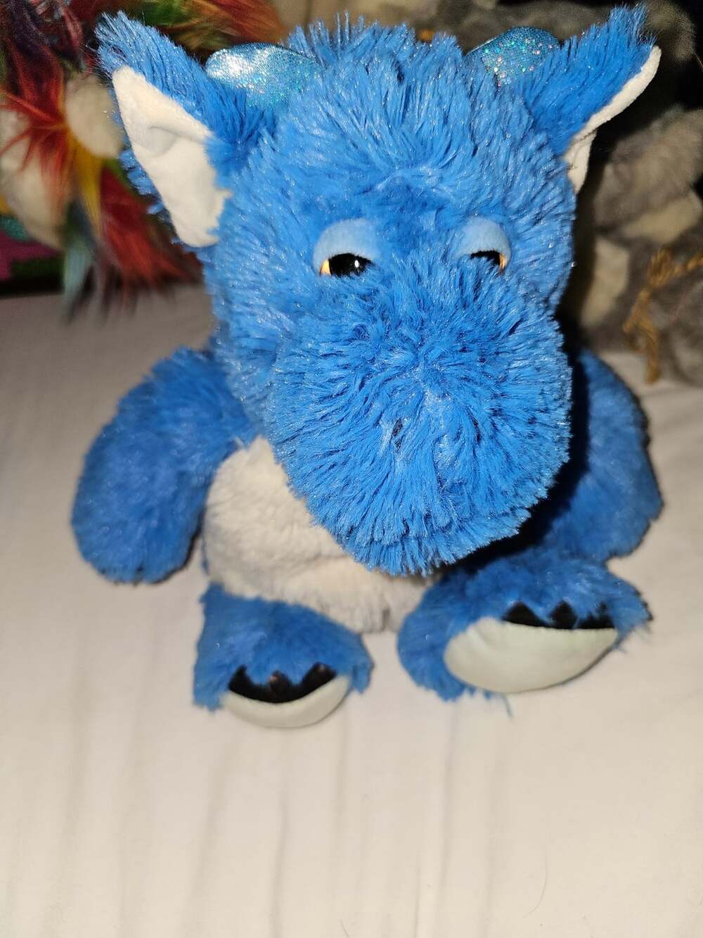 Warmies Blue Dragon Microwaveable Scented Plush Mythical Creature